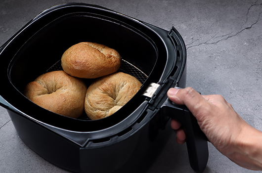 冷凍麵包氣炸鍋回烤